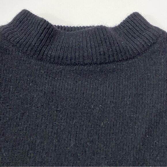 Vintage Gantos Lambswool & Angora Mock Neck Sweater W/ Shoulder Pads Women's Sml - Picture 12 of 12
